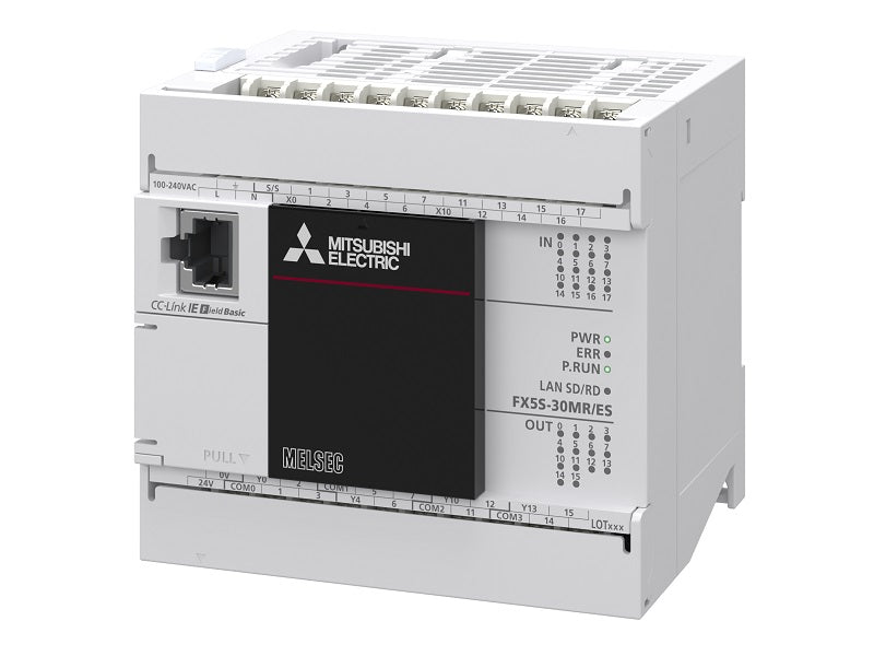 Mitsubishi Electric 電源ユニット 本体 CPUユニット AC電源・DC入力タイプ ネジ式端子台 FX5Sシリーズ FX5S