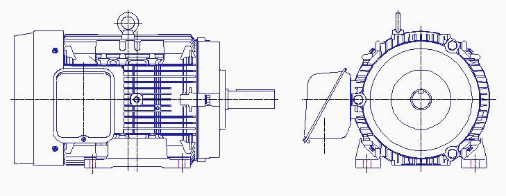 東芝　三相　全閉外扇　脚取付　モータ　TKKH3-FCKA21E-15kW-2P-400V　　