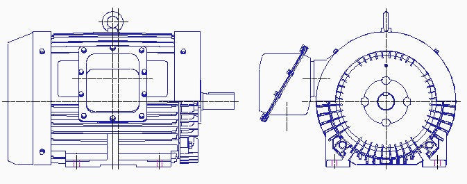 東芝モーター TKKH3-FCK21E-55kW-2P-200/400V 東芝プレミアムゴールドモートル 脚取付型 全閉外扇型