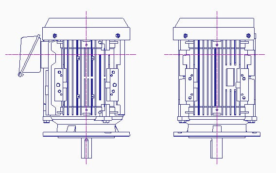 東芝　三相　全閉外扇　フランジ取付　モータ　IKH3-FCKLA21E-1.5kW-2P-200V