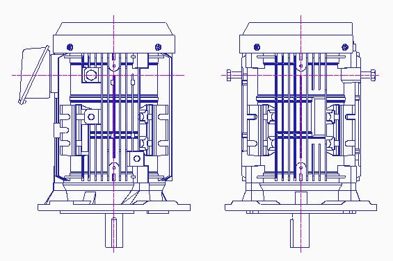 東芝　三相　全閉外扇　フランジ取付　モータ　IKH3-FCKLA21E-2.2kW-4P-200V