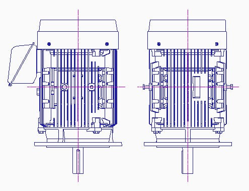 東芝　三相　全閉外扇　フランジ取付　モータ　IKKH3-FCKLA21E-11kW-2P-400V　　
