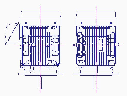 東芝　三相　全閉外扇　フランジ取付　モータ　IKKH3-FCKLA21E-11kW-6P-200V
