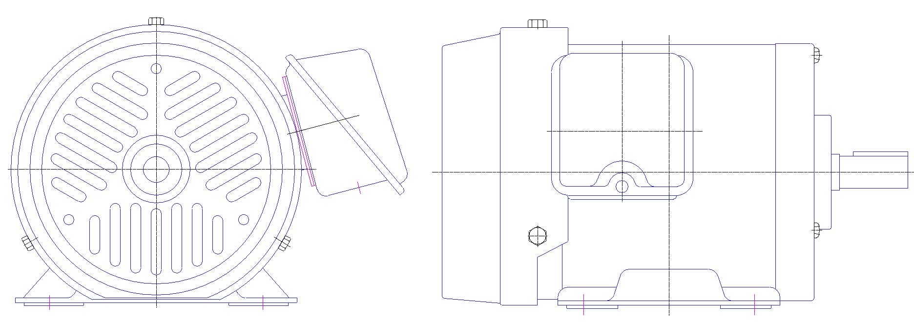 東芝　三相　全閉外扇　脚取付　モータ　IK-FBKK8-0.4kW-6P-200V　