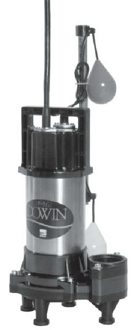 樹脂製　汚水汚物用水中ポンプ　DWVA型（自動形）　65DWVA61.5　