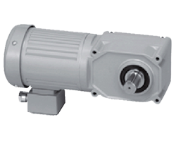 ニッセイギアモータ　F3F28R80-MM02TNNTB2　中実軸R軸　　ブレーキ付ギアモータ　三相200V級　0.2(kW)-1/80