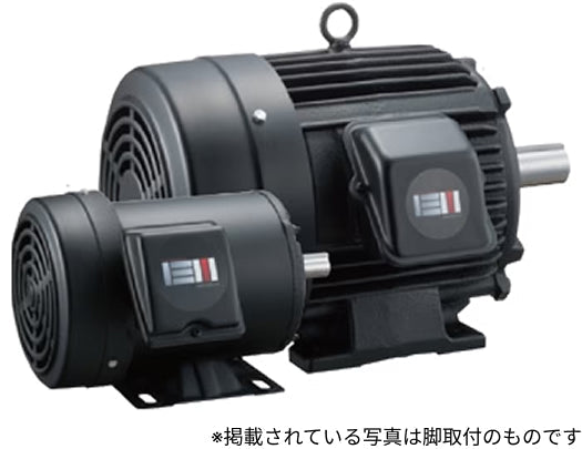 富士　三相　全閉外扇　脚取付　モータ　屋内　MLU122NA-45kW-6P-200V