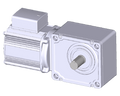 三菱電機ギヤードモータ　GM-SHYF-RR 0.2kW 1/480-屋外　右軸　フランジ取付　ブレーキなし　三相200V級　