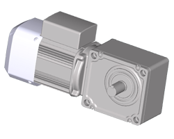 三菱電機ギヤードモータ　GM-SHYMB-RR 0.4kW 1/300-屋外　右軸　フェースマウント取付　ブレーキ付　三相200V級　