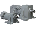 日立産機ギヤモータ　GP70-11K-30B-200V　平行軸　脚取付　ブレーキ付　三相200V級　11(kW)-1/30　GP-2B　販売価格はお問合わせください。