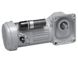 ニッセイギアモータ　H2F22T200-MM01SNJAN　直交軸T軸　フランジ取付　ブレーキなし　単相100V級　0.1(kW)-1/200