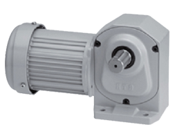 ニッセイギアモータ　H2L50T900-MM04TNNTN　直交軸T軸　脚取付　ブレーキなし　三相200V級　0.4(kW)-1/900