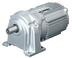 富士電機ギヤードモータ　平行軸　脚取付　ブレーキなし　三相400 V級　0.2 (kW) - 1/100　MGX1MS02W100AS