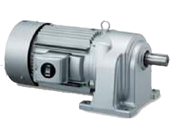 富士電機ギヤードモータ　平行軸　脚取付　ブレーキなし　三相200 V級　5.5 (kW) - 1/45　MGX4MS55A045AS