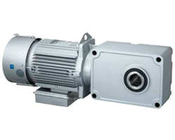 富士電機ギヤードモータ　中空・直交軸　フェイスマウント　ブレーキ付　三相200 V級　2.2 (kW) - 1/40　MHX4FB22A040AS