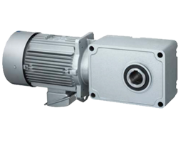 富士電機ギヤードモータ　中空・直交軸　フェイスマウント　ブレーキなし　三相400 V級　1.5 (kW) - 1/7　MHX4FS15E007AS