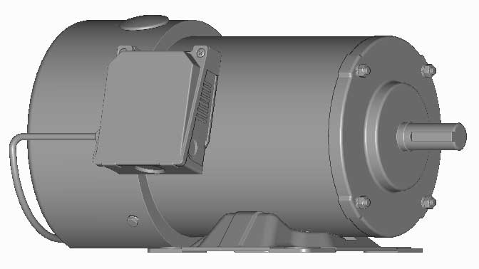 富士　三相　全閉外扇　ブレーキ付　脚取付　モータ　MKS1085M-0.75kW-4P-200V　　写真は参考例です。