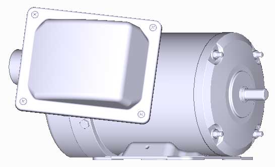富士　三相　屋外仕様　全閉　脚取付　モータ　MLH8065B-0.2kW-4P-200V　　