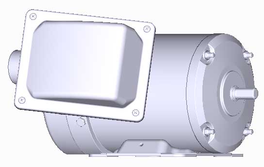 富士　三相　屋外仕様　全閉　脚取付　モータ　MLH8065B-0.2kW-4P-400V　　