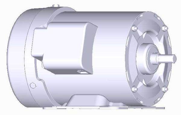 富士　三相　全閉　脚取付　モータ　MLH8065M-0.2kW-4P-200V　　写真は参考例です。