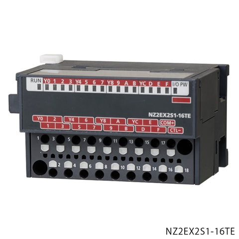 CC-Link IE Field　入出力　出力（増設）　リモートI/Oシリーズ　NZ2EX2S1-16TE