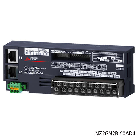 CC-Link IE TSN　アナログ入出力　アナログ入力　リモートI/Oシリーズ　NZ2GN2B-60AD4