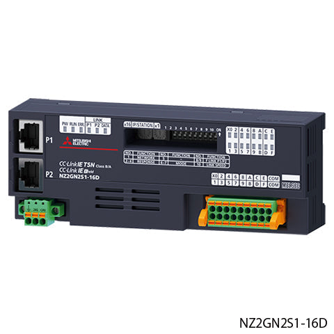 CC-Link IE TSN　入出力　入力　リモートI/Oシリーズ　NZ2GN2S1-16D