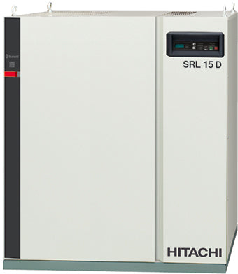 日立コンプレッサー　無給油式　圧力開閉器式　SRL-15MNA6-200 (V)-60(Hz)