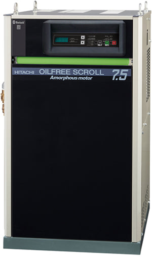 日立コンプレッサー　無給油式　インバータ制御　SRL-A11DV-200 (V)-50/60(Hz)
