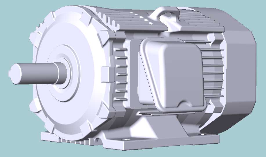 日立　三相　全閉外扇　脚取付　モータ　TFO-LK-R-2.2kW-4P-200V　　写真は参考例です。