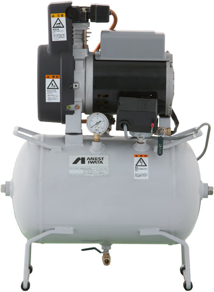 アネスト岩田コンプレッサー　オイルフリー空冷　圧力開閉器式　TWP04-8C-100 (V)-50/60(Hz)