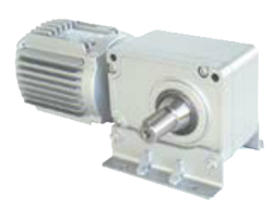 富士変速機ギヤードモータ　VC08-007EKBL　直交軸　脚取付　ブレーキ付　三相200V級　0.75(kW)-1/7　VC-EKBL