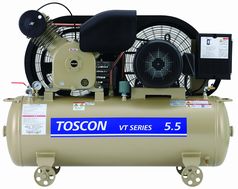 東芝コンプレッサー　給油式　圧力開閉器式　VT106-55T-200 (V)-60(Hz)