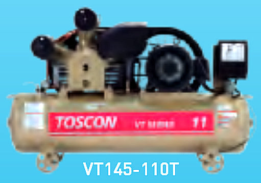 東芝コンプレッサー　給油式　圧力開閉器式　VT146-110T-200 (V)-60(Hz)