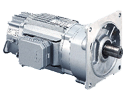 富士変速機ギヤードモータ　VX15-025EBF　平行軸　フランジ取付　ブレーキ付　三相200V級　1.5(kW)-1/25　VX-EBF