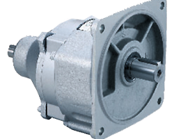 富士変速機ギヤードモータ　VX04-030GF　平行軸　フランジ取付　ブレーキなし　三相200V級　0.4(kW)-1/30　VX-GF