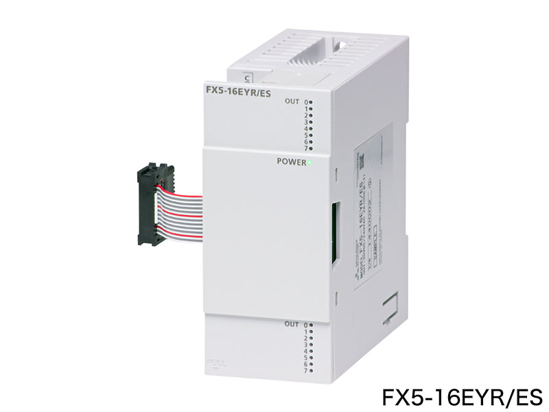 I/Oユニット　出力　ネジ式端子台　FX5Uシリーズ　FX5-16EYR/ES