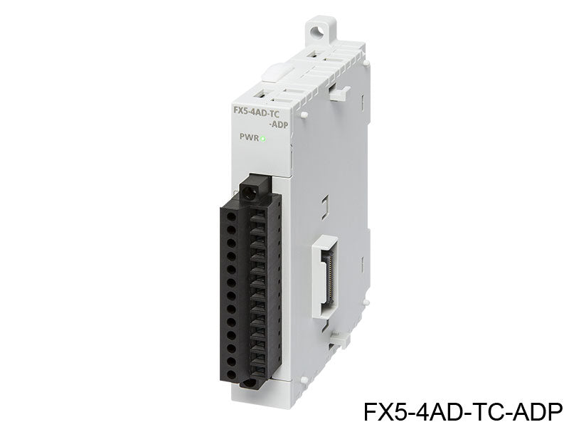 アナログ入出力ユニット　温度センサ入力　　FX5Uシリーズ　FX5-4AD-TC-ADP