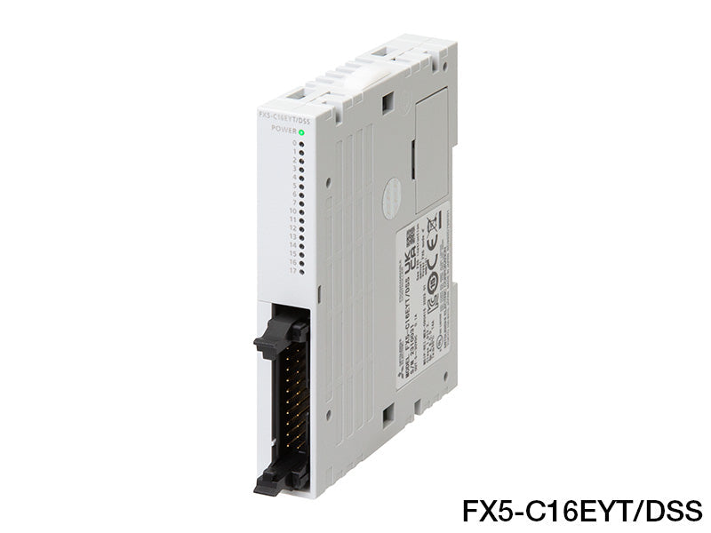 I/Oユニット　出力　コネクタ　FX5Uシリーズ　FX5-C16EYT/DSS