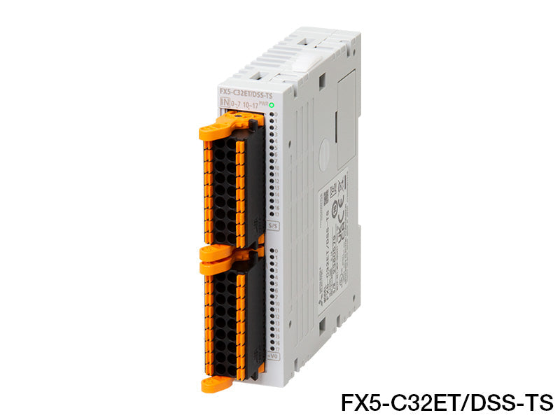 I/Oユニット　入出力　スプリングクランプ端子台　FX5Uシリーズ　FX5-C32ET/DSS-TS