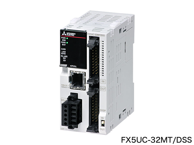 CPUユニット　DC電源・DC入力タイプ　コネクタ　FX5UCシリーズ　FX5UC-32MT/DSS