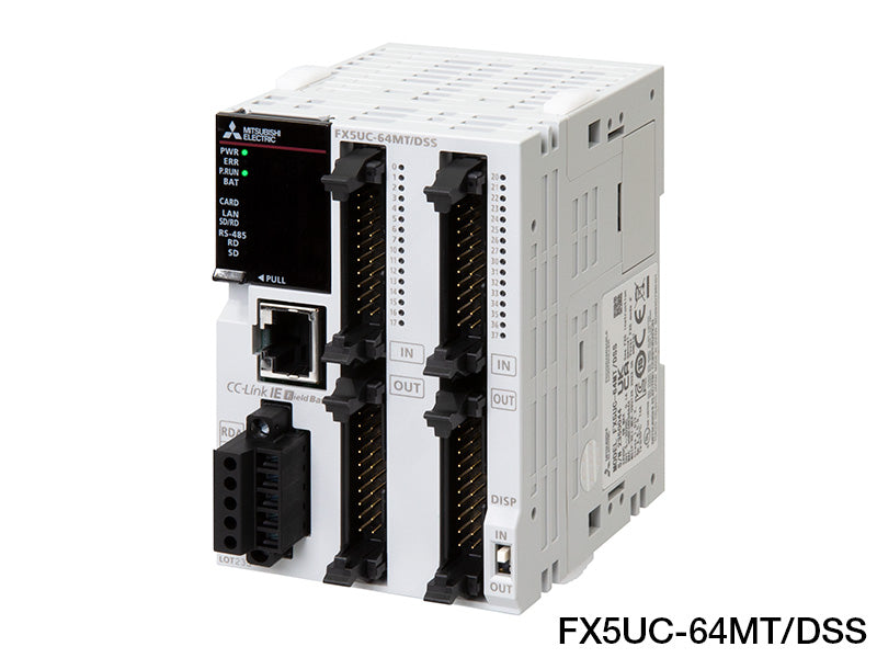 CPUユニット　DC電源・DC入力タイプ　コネクタ　FX5UCシリーズ　FX5UC-64MT/DSS