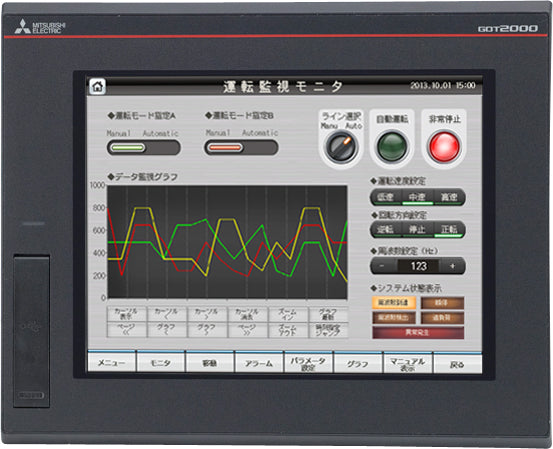 GOT2000シリーズ　GOT本体　GT27モデル　GT2708-VTBD