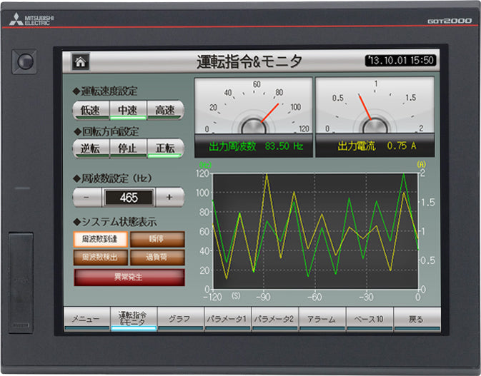 GOT2000シリーズ　GOT本体　GT27モデル　GT2712-STBA