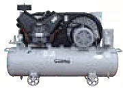 アネスト岩田コンプレッサー　オイル式空冷　圧力開閉器式　TLPC07BF-10-M6-200 (V)-60(Hz)