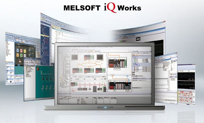 ソフトウェア　MELSOFT iQ Works　英語版　MELSOFT iQシリーズ　SW2DND-IQWK-E