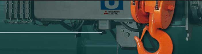 三菱ホイスト　U3シリーズダブルレール形電動横行　巻上げ・横行インバータ U3-4.8-HRS3A 4800 (kg) 12m 200(V)