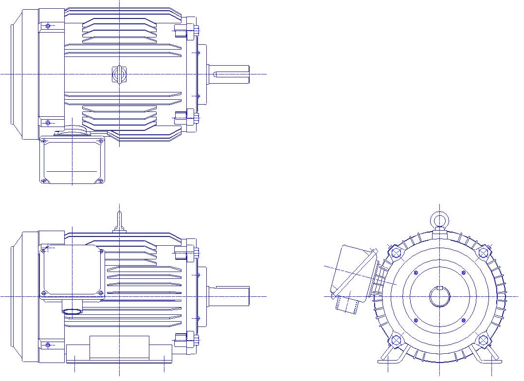 三菱　三相　全閉外扇　脚取付　モータ　SF-PRO-15kW-6P-200V　　