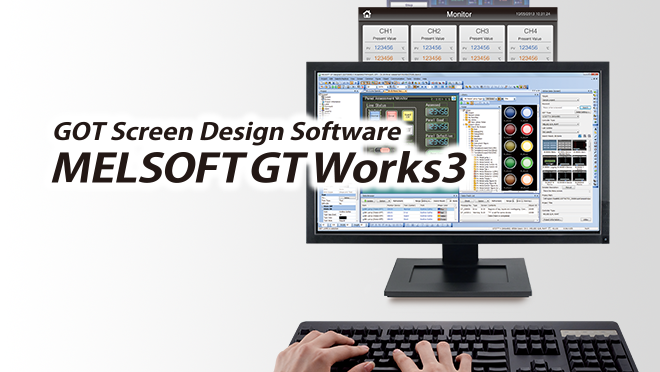 GOT2000/GOT1000/GT SoftGOT2000シリーズ　ソフトウェア　GT Works3 Version1　SW1DND-GTWK3-E